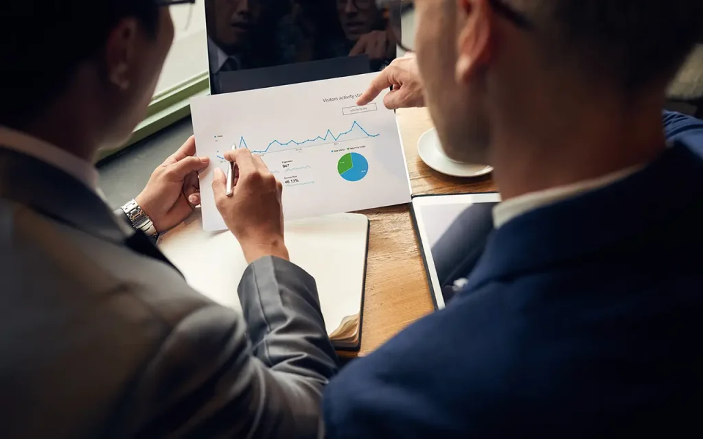 Quarterly strategic business review between a fractional CIO and firm leadership